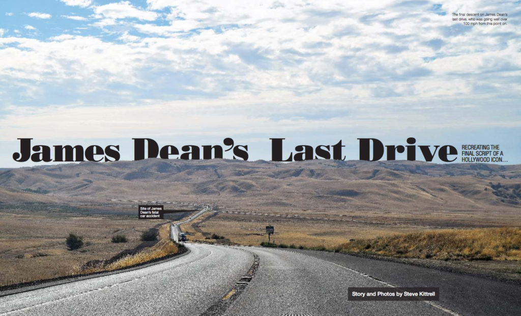James Dean’s Last Drive-Via Corsa